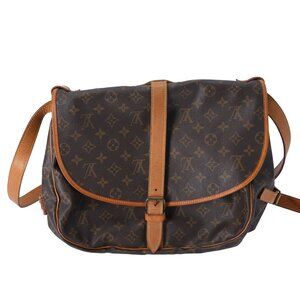 Louis Vuitton Saumur 35 Shoulder Bag M42254 Monogram Canvas